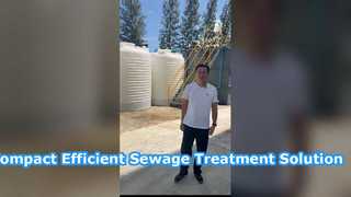 WWTP یکپارچه کانتینری